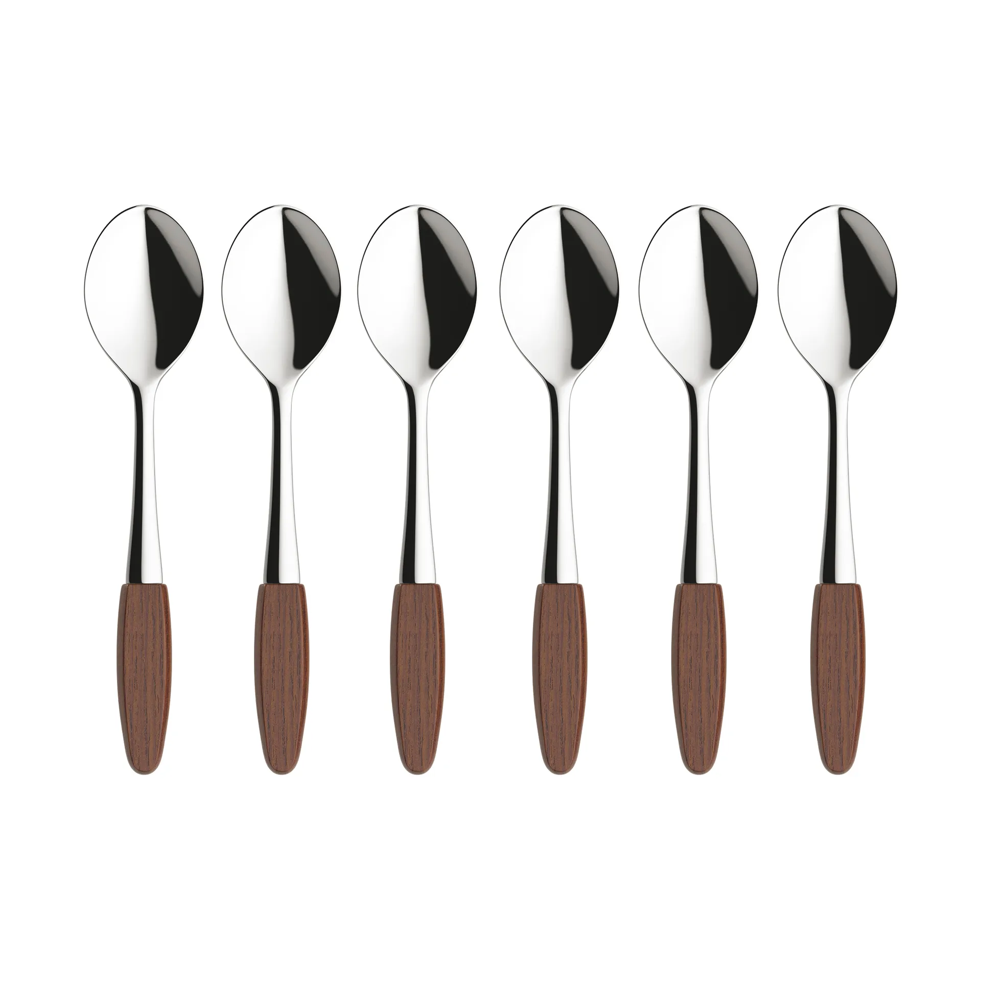 Skaugum teaspoon 6-pack Ecco Teak Skaugum of Norway