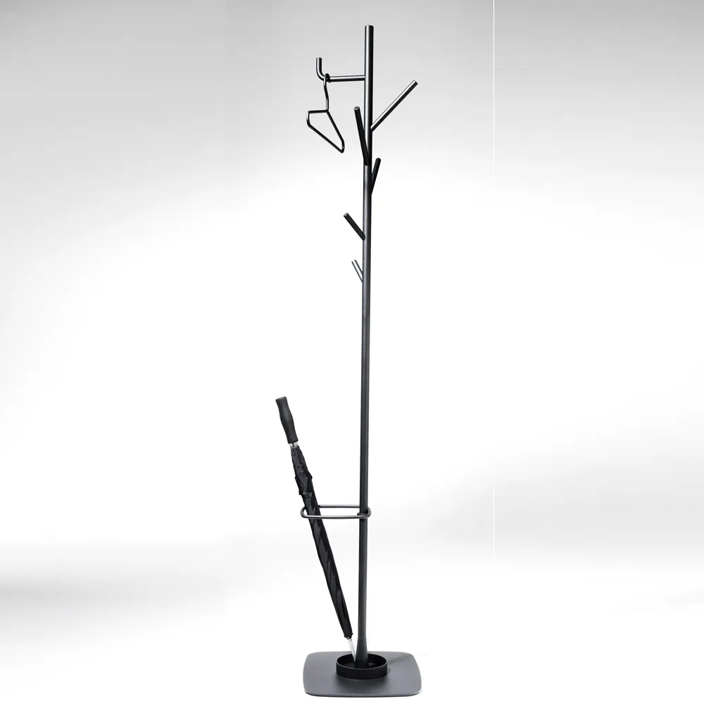 Alfred hanger with umbrella holder, Anthracite SMD Design