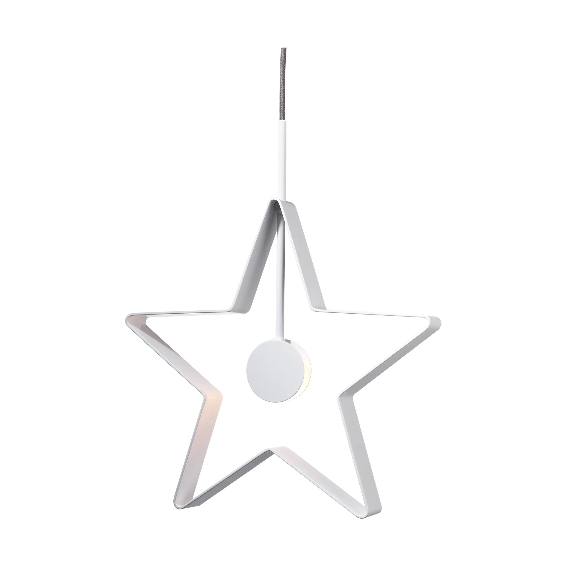 Spica advent star 60 cm, White-grey cord SMD Design