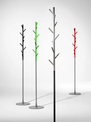 Sticks hanger floor - White-silver - SMD Design