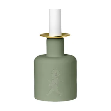 Solstickan ceramic candle holder - Green - Solstickan Design