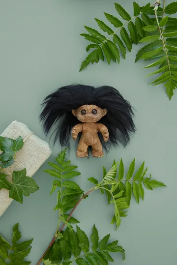 Lucky troll 9 cm - Oak - Spring Copenhagen