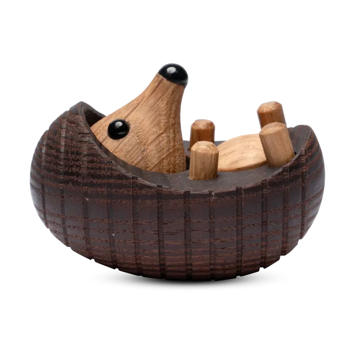 Spike hedgehog decoration 4 cm - Thermo ash - Spring Copenhagen