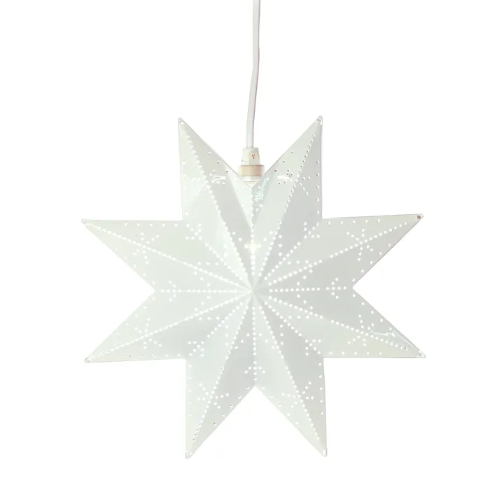 Classic advent star - white - Star Trading