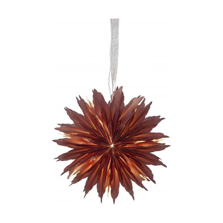 Dis Paper Star - Red, 40x40 cm - Star Trading