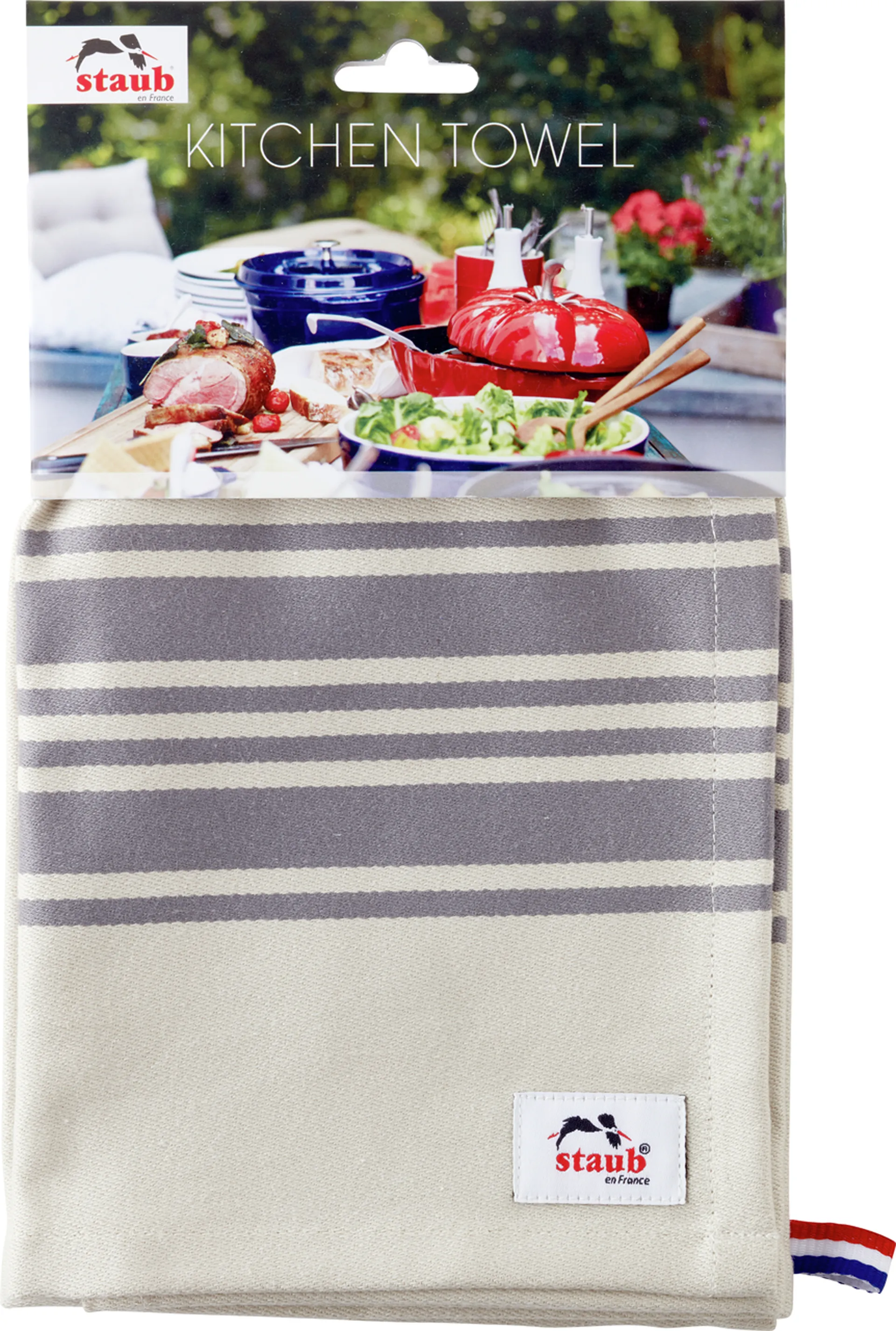 Staub kitchen towel 50x70 cm, Grey STAUB