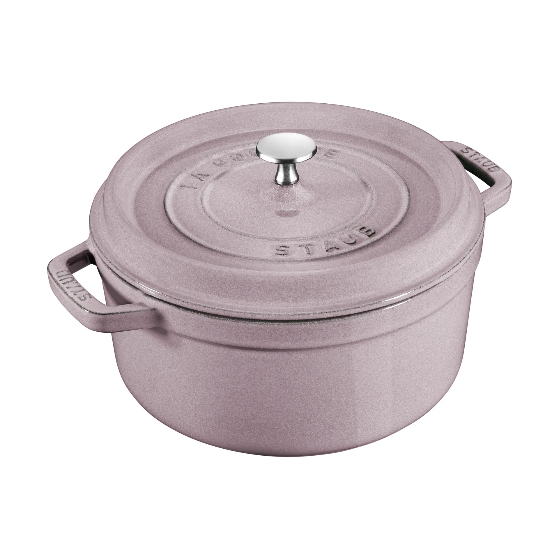 Staub La Cocotte round casserole cast iron 3.8 L, Cherry Blossom STAUB