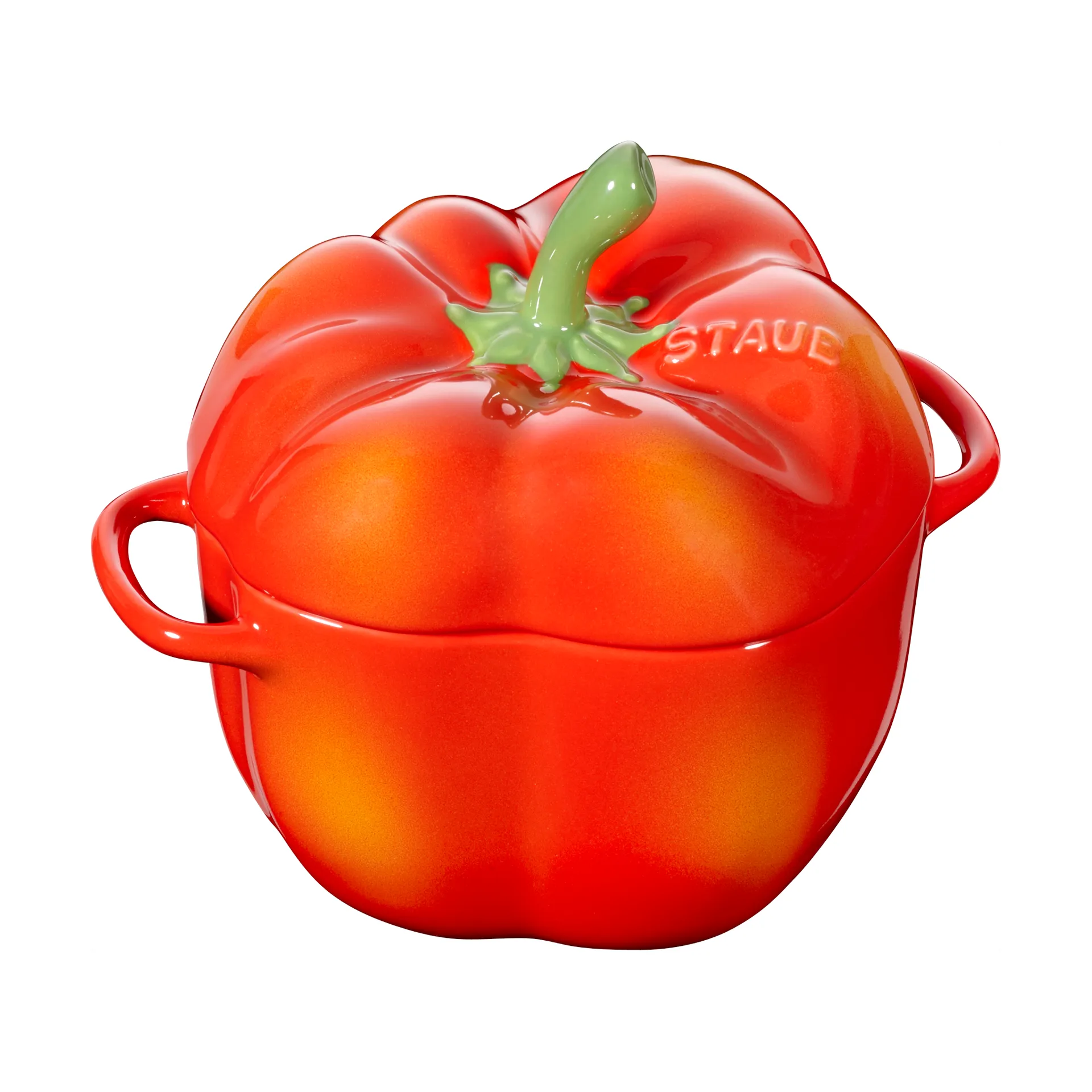 Staub mini cocotte paprika 0.47 L, Orange-red STAUB