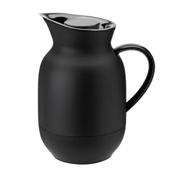 Amphora coffee vacuum jug 1 L - Soft black - Stelton