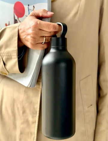 Tabi thermos bottle 1 L - Black - Stelton