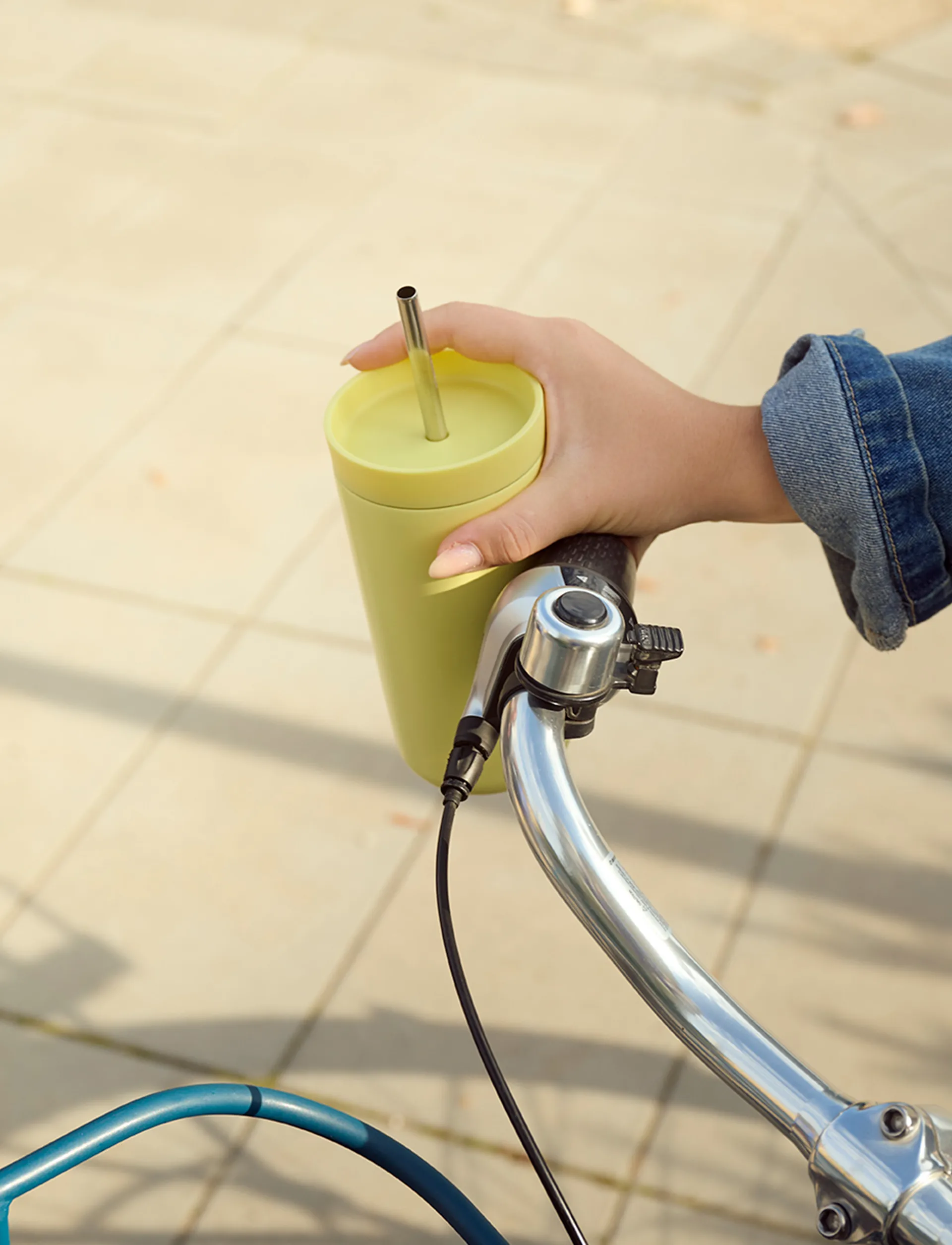 To Go Sip thermos mug with straw 0.4 L, Laevis Stelton