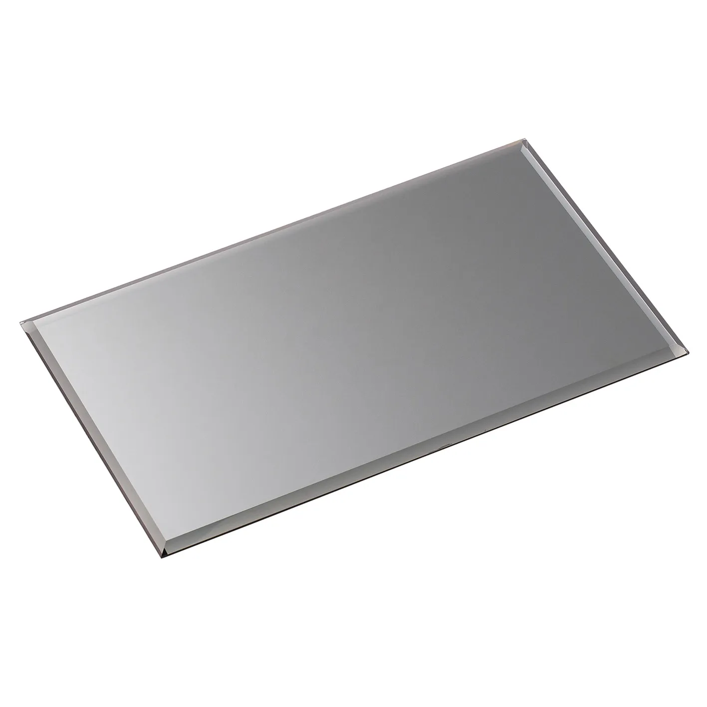 Nagel glass base rectangular, smoked black STOFF Nagel