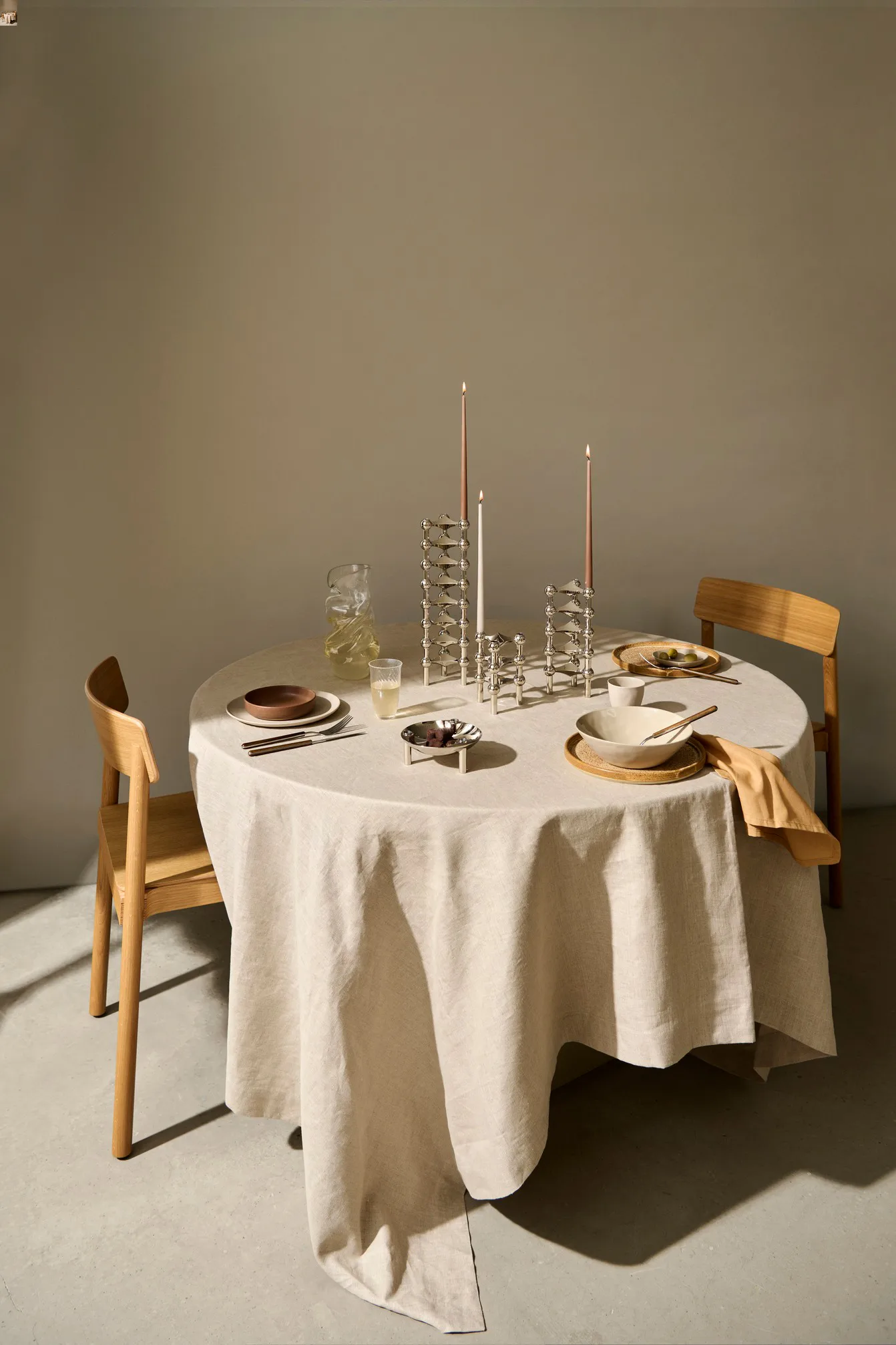 STOFF Nagel candlestick 6-pack - Chrome STOFF Nagel