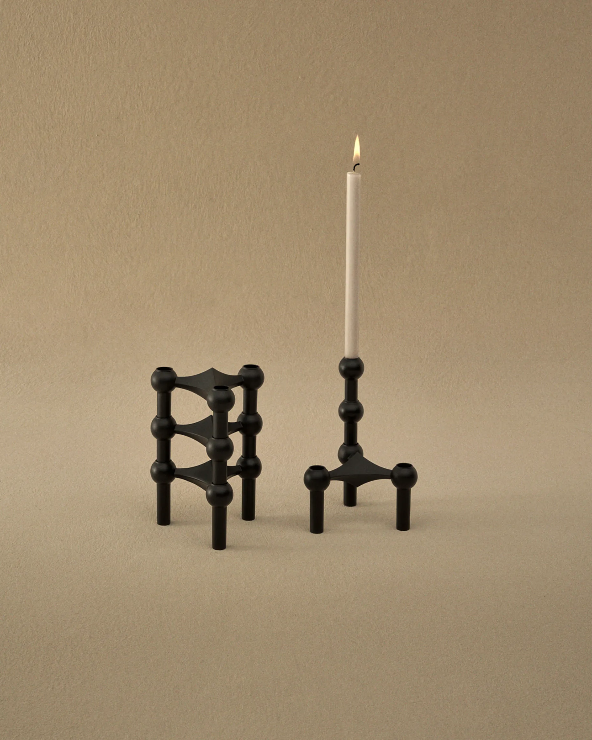 STOFF Nagel vase, Black STOFF Nagel