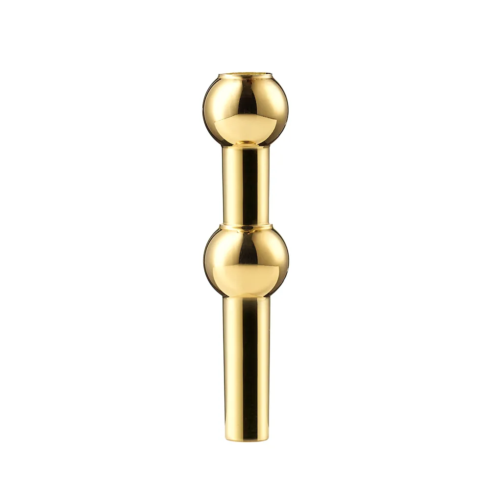 STOFF Nagel vase, Brass STOFF Nagel