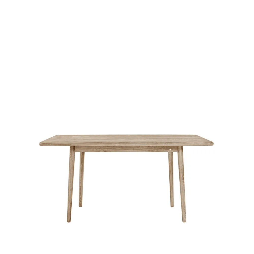 Miss Holly dining table. 175x82 cm, Oak white oiled Stolab
