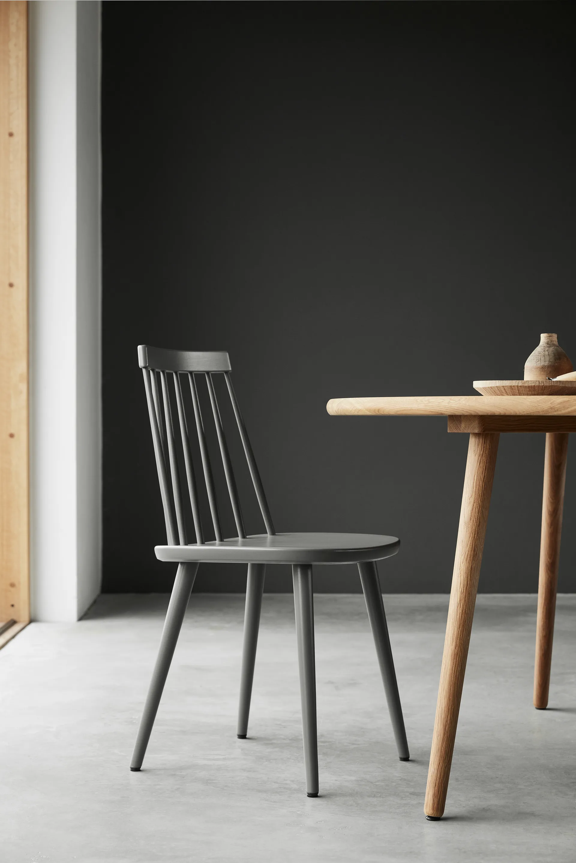 Pinnockio chair, Dark grey Stolab