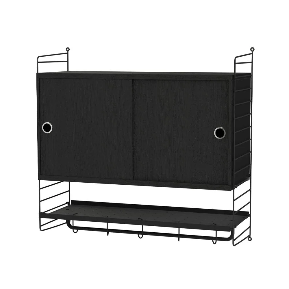 String bedroom black - Combination F String