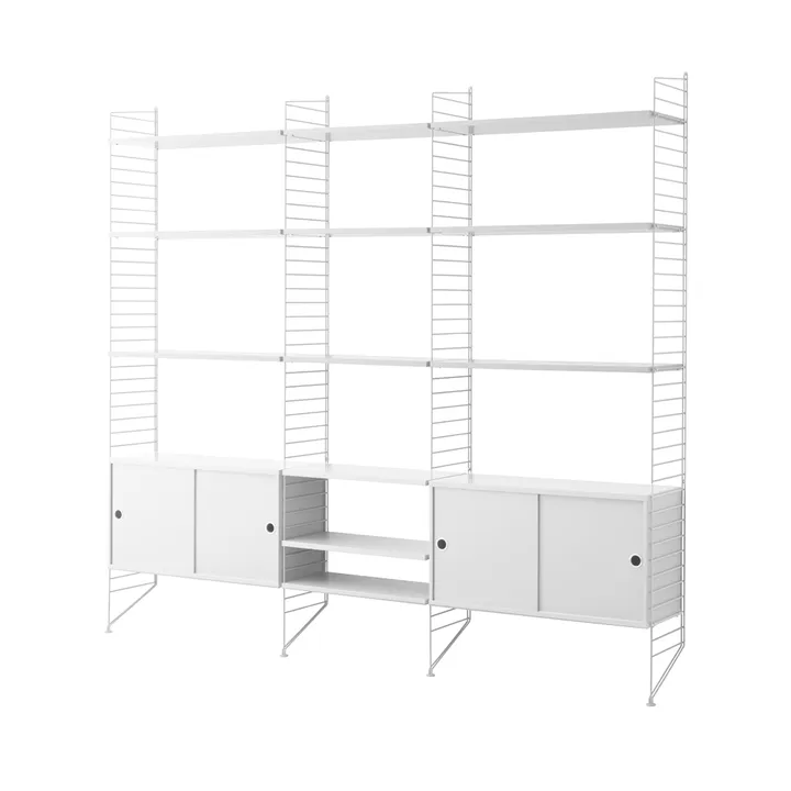 String bookshelf combination B - white - String