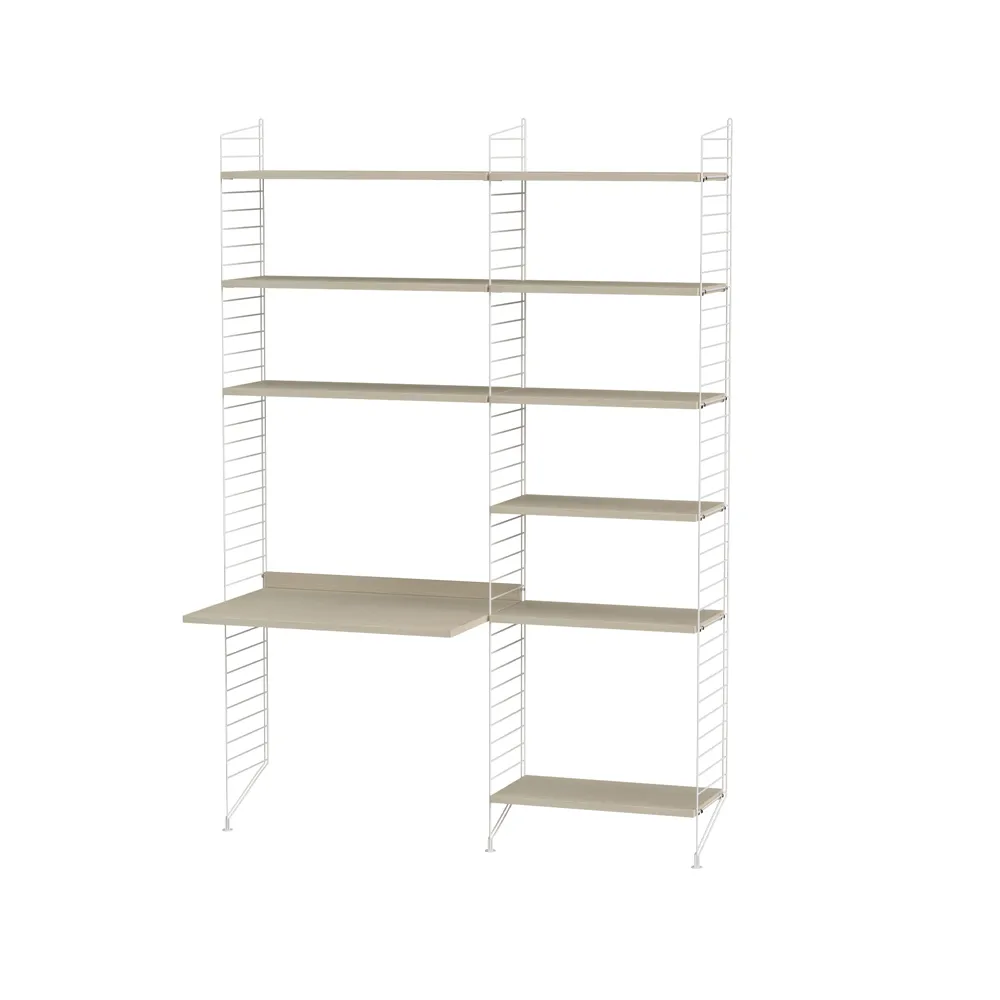 String children's room ash & white - Combination D String