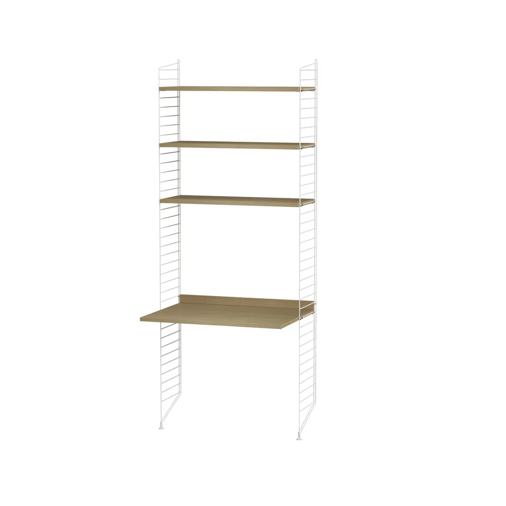 String children's room oak & white - Combination C String