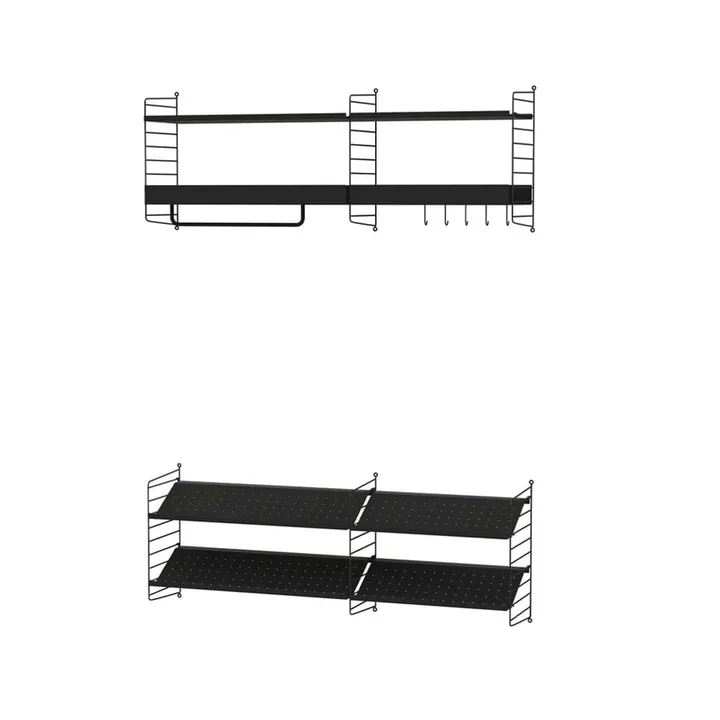 String hallway black - Combination H - String
