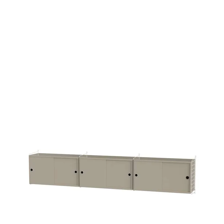 String living room beige & white - Combination D - String