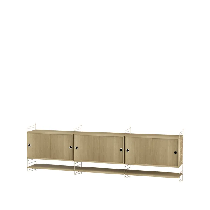 String living room oak & beige - Combination E - String