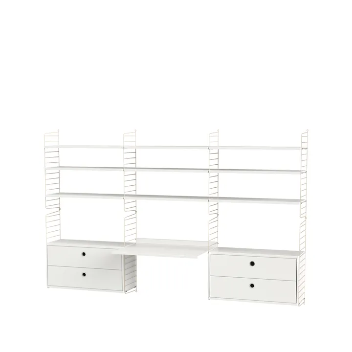 String office white & beige - Combination F - String