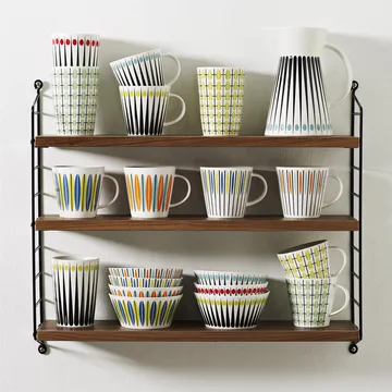 Olivia mug - white-mint - Superliving