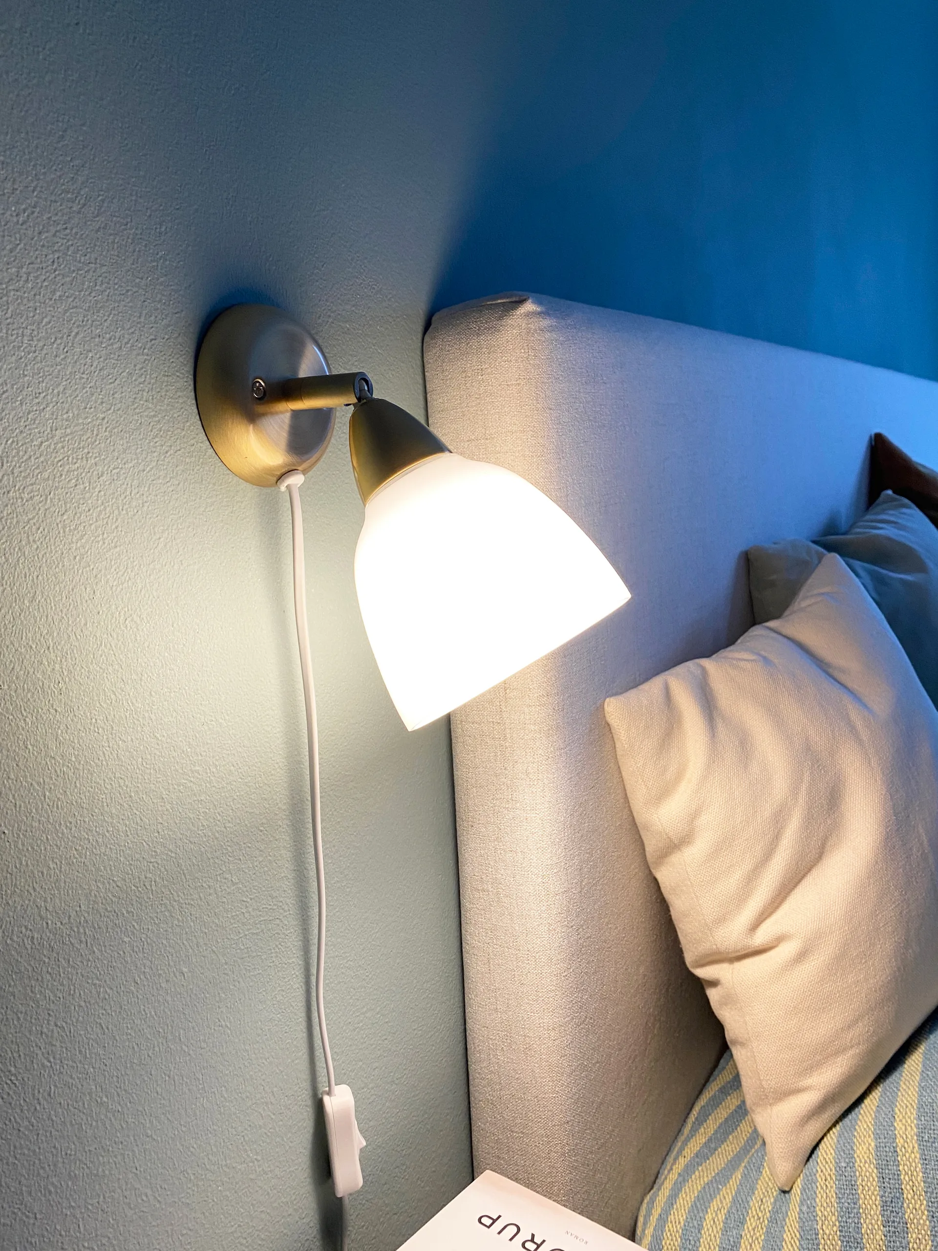Urban short wall lamp, Brushed Brass Superliving