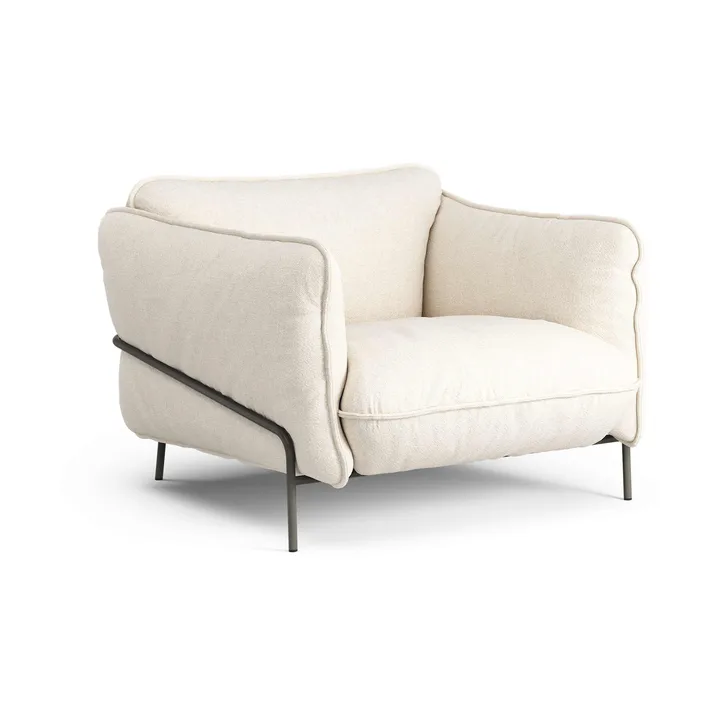 Continental armchair - Wave Sand-orkangrå - Swedese
