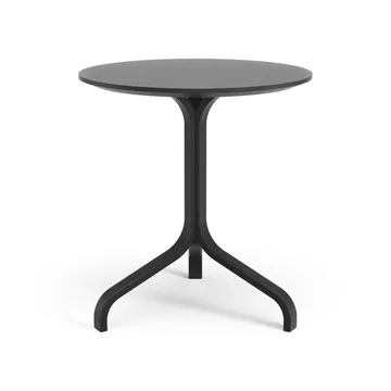 Lamino table Ø46x49 cm - Black-stained beech - Swedese
