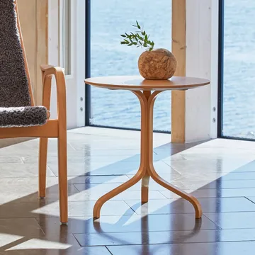 Lamino table Ø46x49 cm - Oiled oak - Swedese