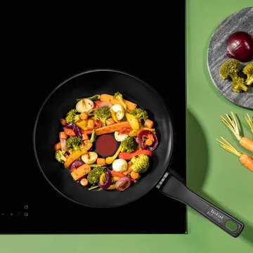 Renew ON wok Ø29.8 cm - Black - Tefal