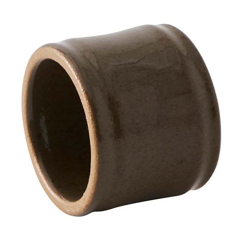 Elio napkin ring, Dark brown Tell Me More