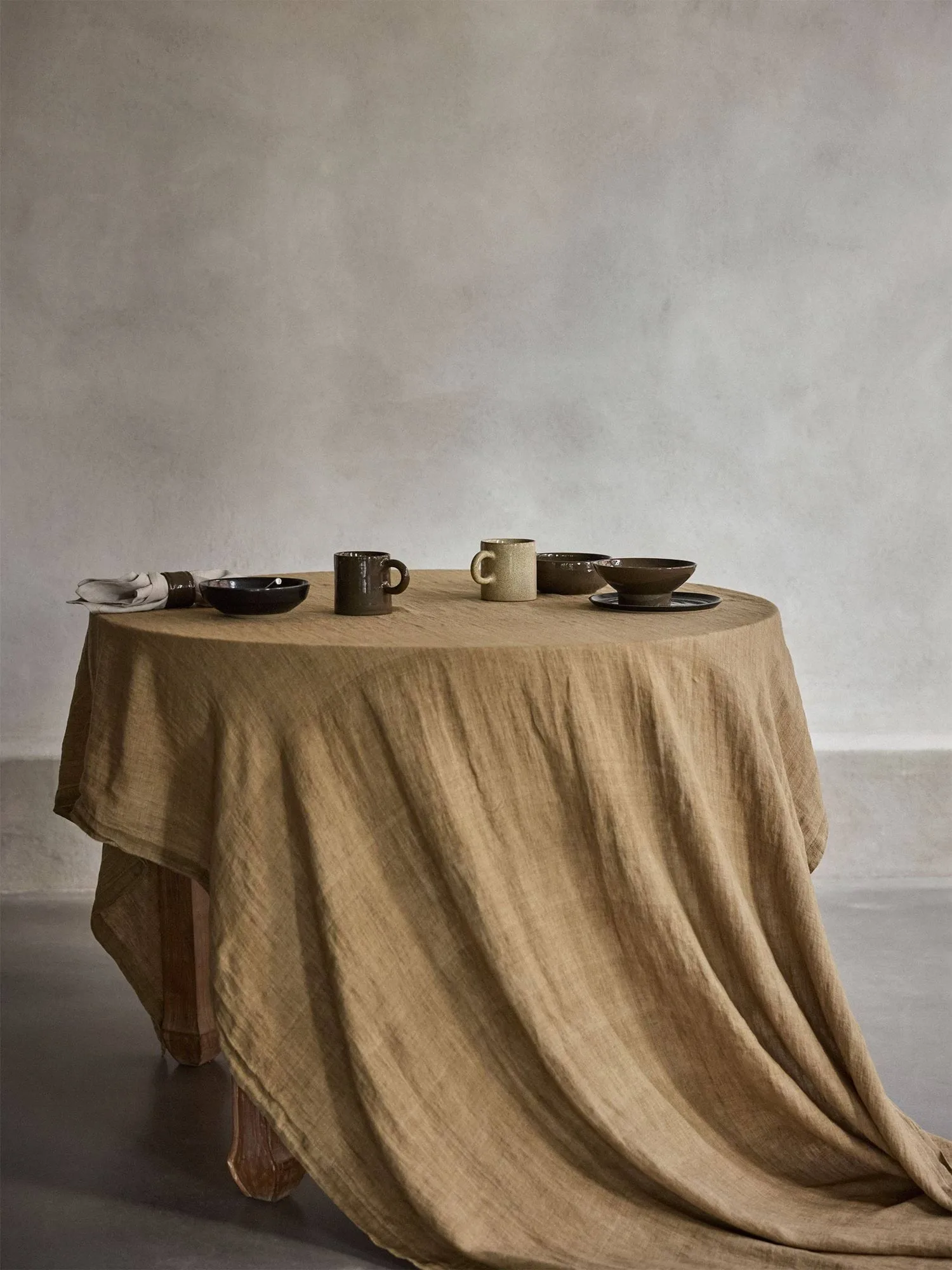 Elio napkin ring, Dark brown Tell Me More