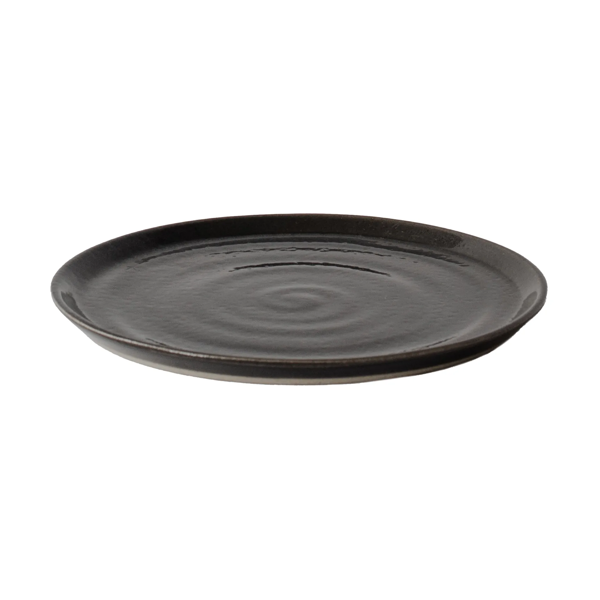 Fenix plate Ø19 cm, Brown-black Tell Me More