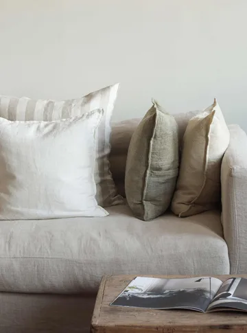 Holte pillowcase 60x60 cm - Sand - Tell Me More