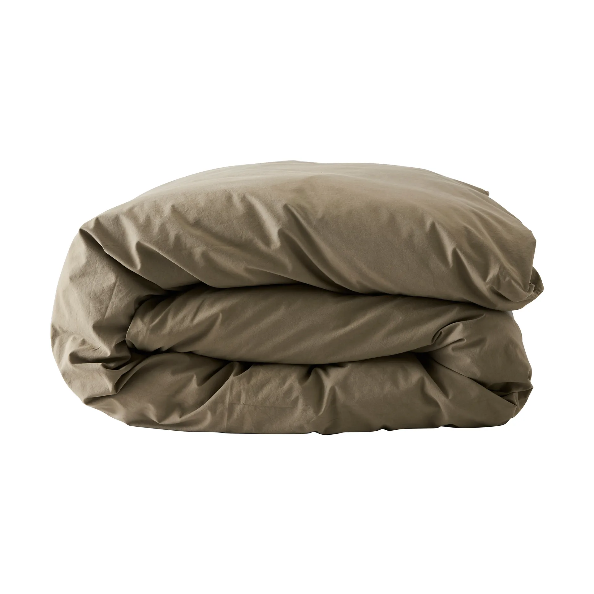 Tell Me More duvet cover cotton, Olive, 150x200 cm Tell Me More