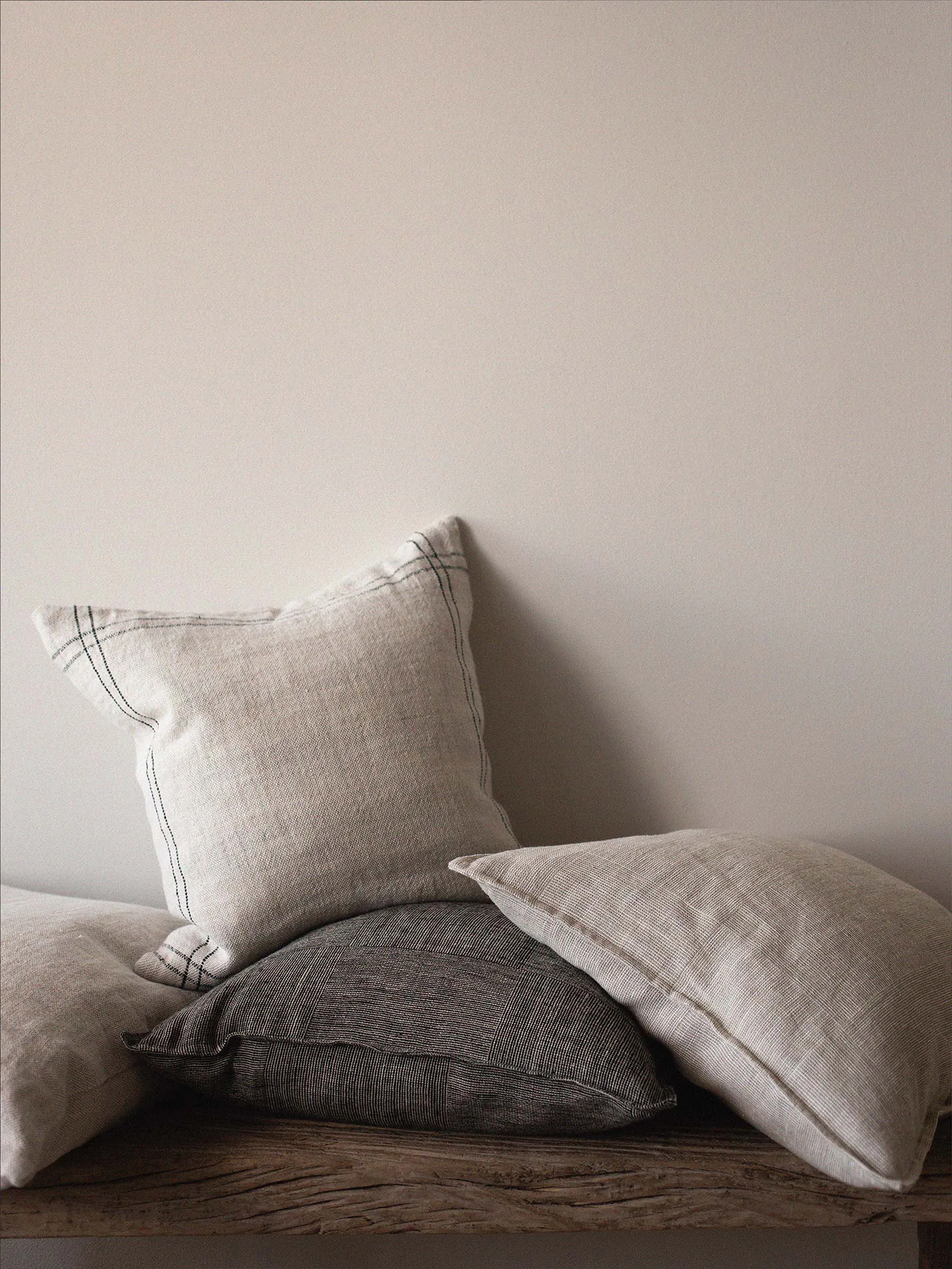 Theo cushion cover 50x50 cm, Beige Tell Me More