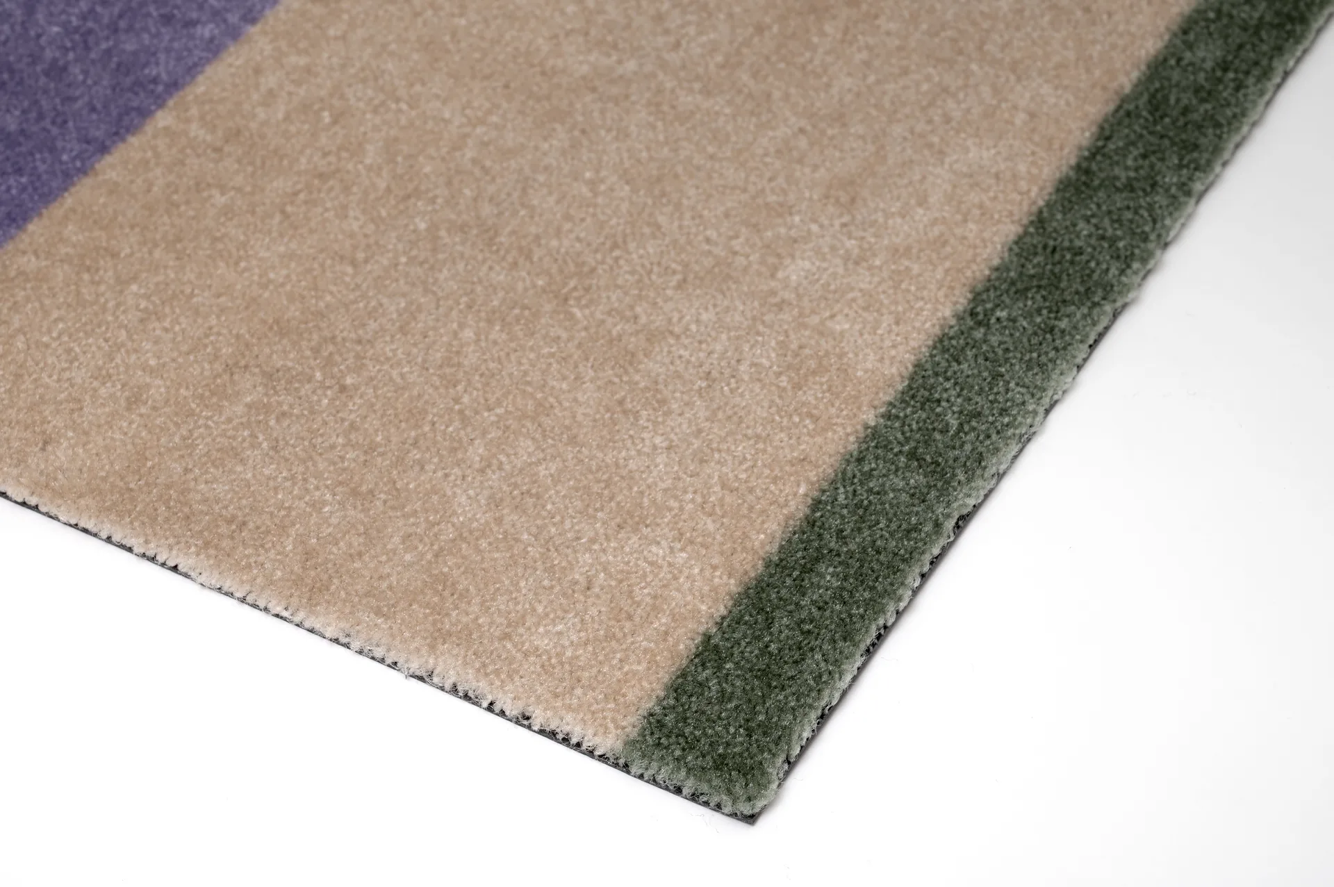 Stripes doormat horizontal, Lilac-ivory-green, 40x60 cm tica copenhagen