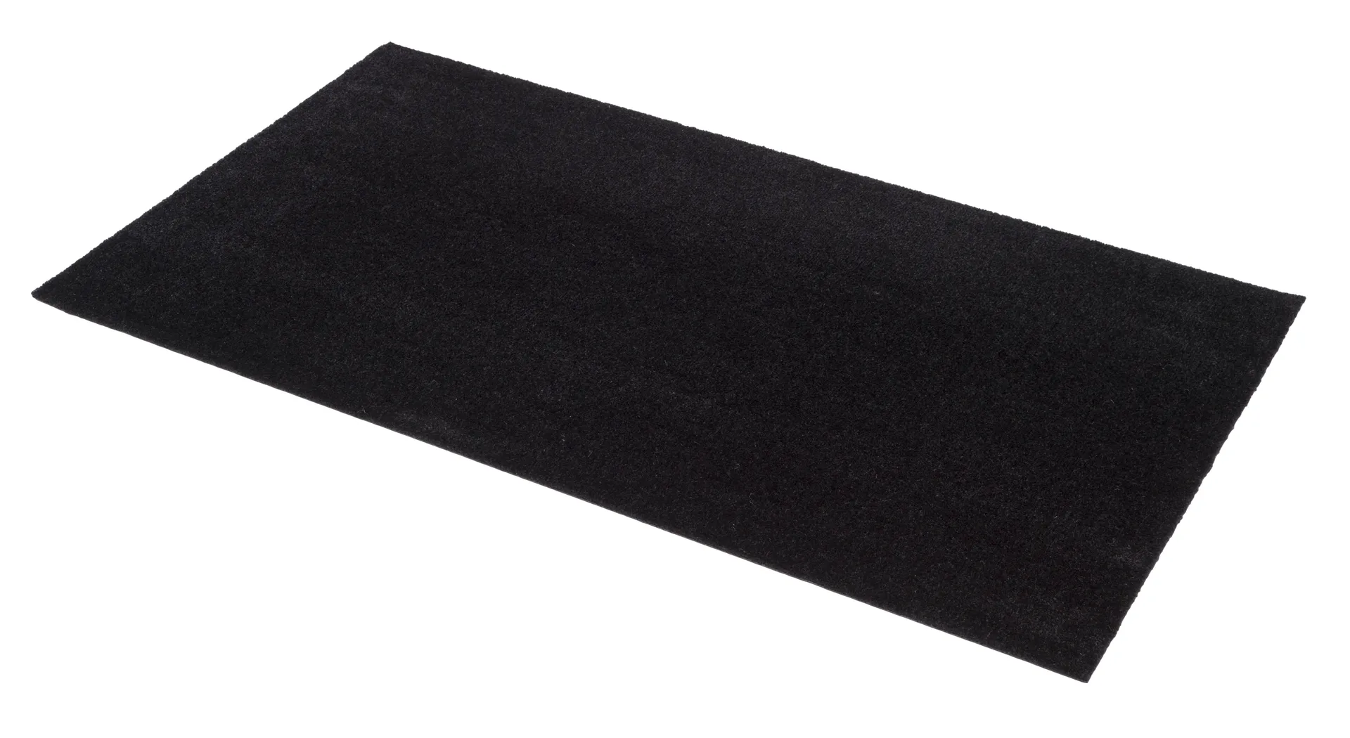 Unicolor hallway rug, Black. 67x120 cm tica copenhagen