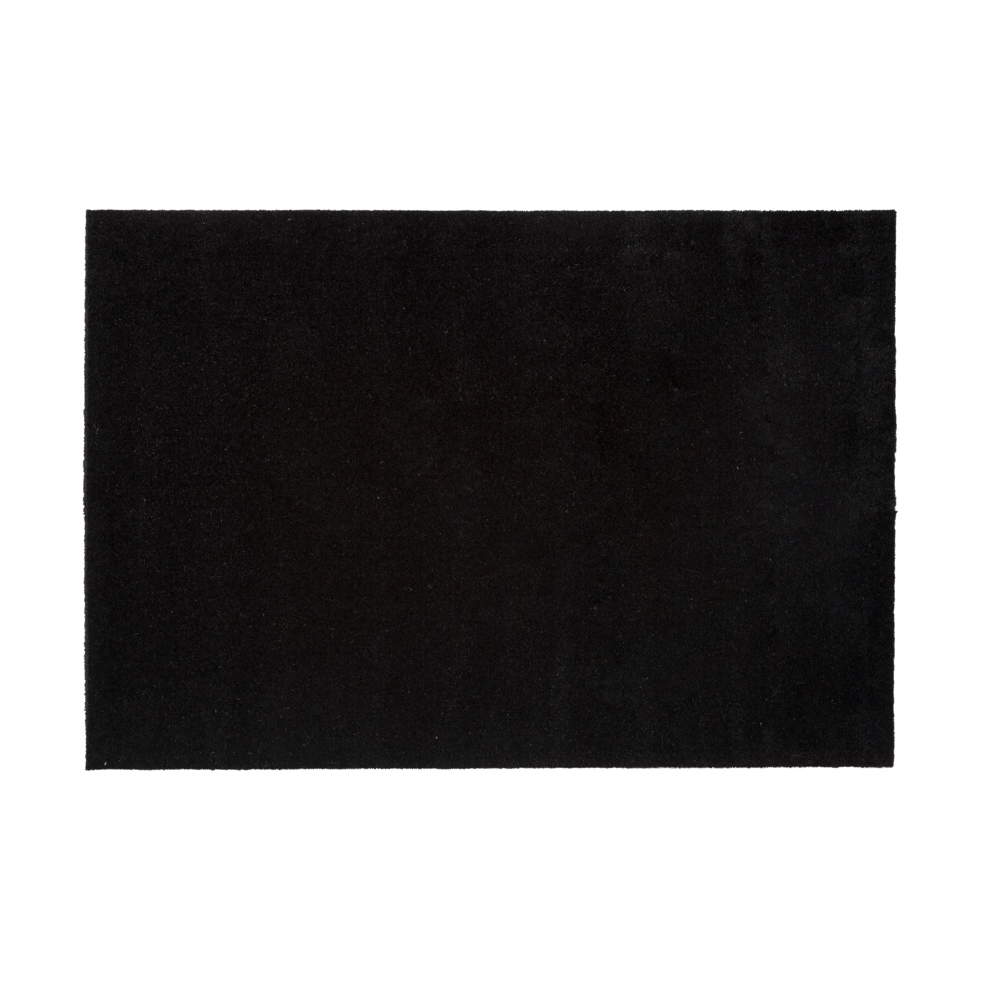 Unicolor hallway rug, Black. 90x130 cm tica copenhagen
