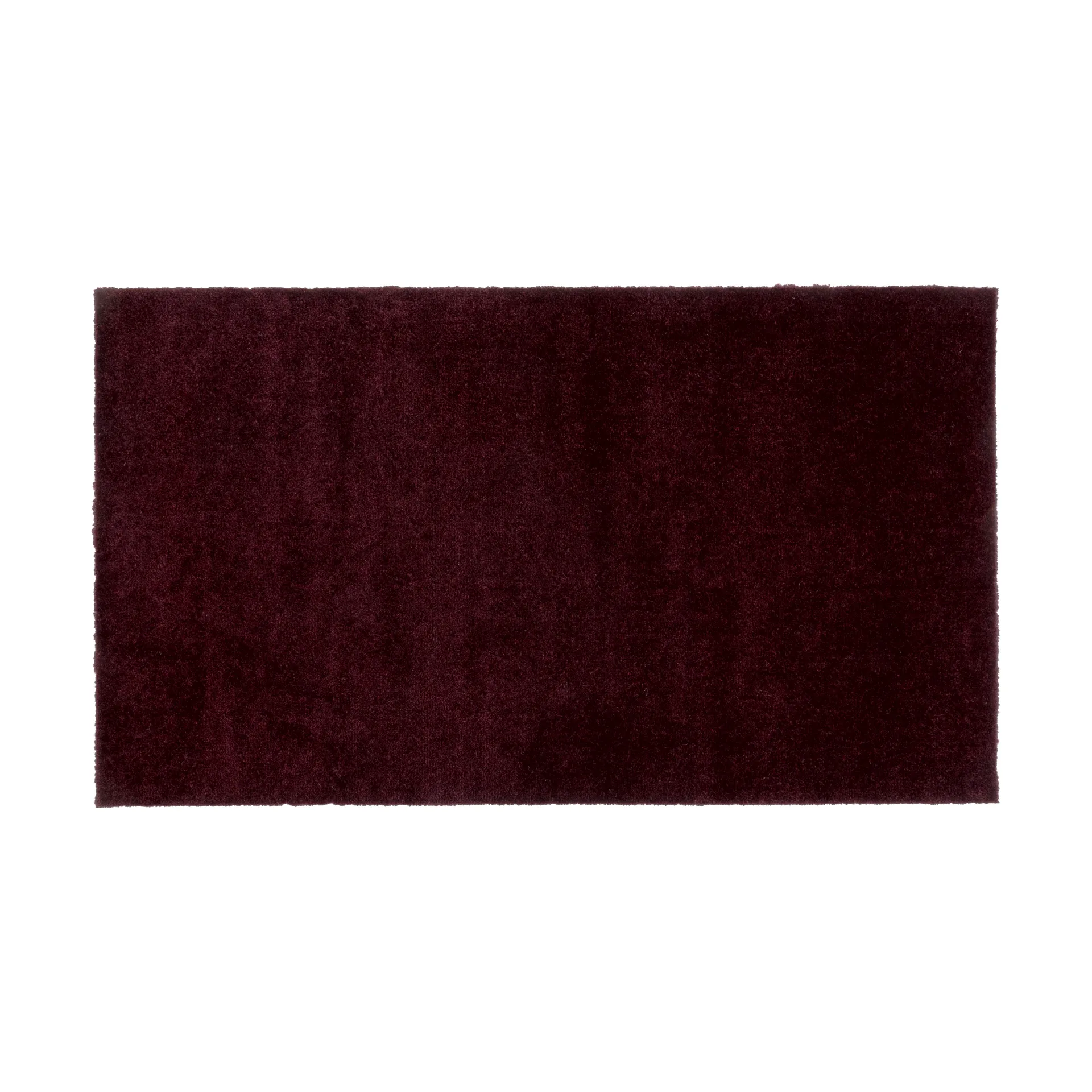 Unicolor hallway rug, Bordeaux, 90x130 cm tica copenhagen