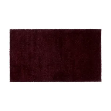 Unicolor hallway rug - Bordeaux, 90x130 cm - tica copenhagen