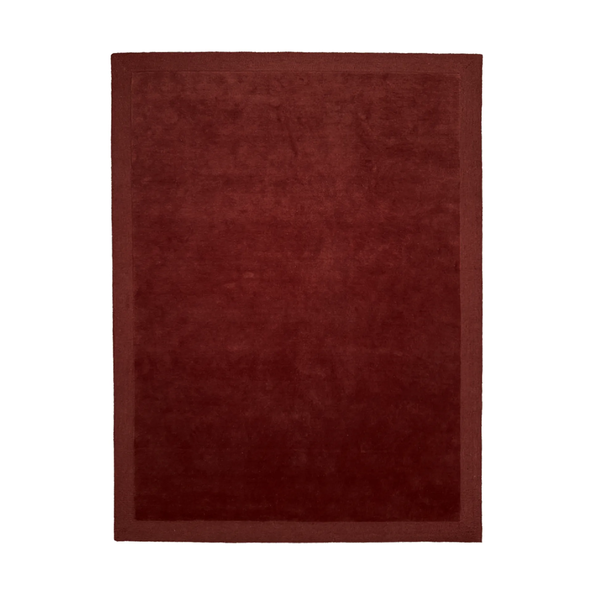 Louis wool rug, Burgundy, 200x300 cm Tinted