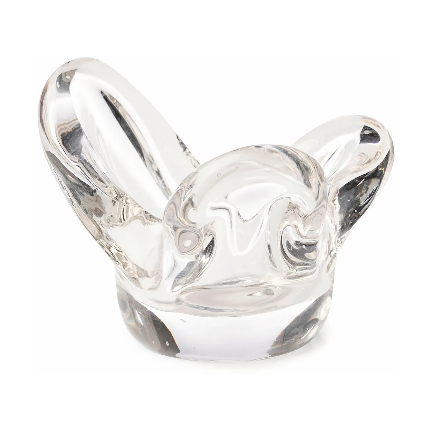 Visser Candle holder, Clear Tinted
