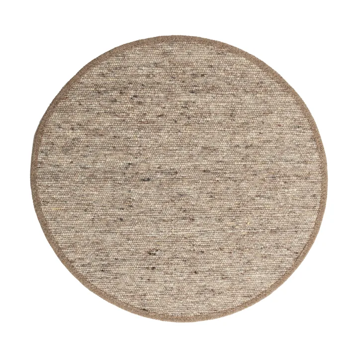 Sierrafil round rug - Macchiato no. 125, Ø200 cm - Tisca