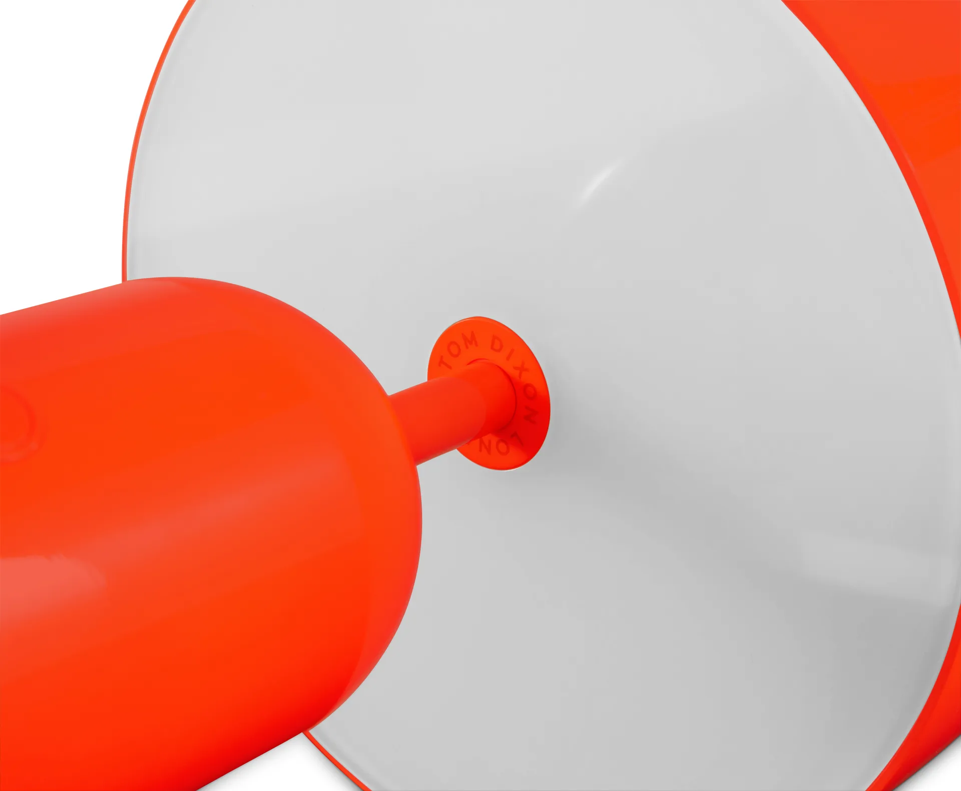 Bell portable LED table lamp 28 cm, Fluoro (red) Tom Dixon